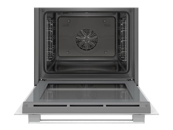 Bosch Serie | 2 HBA530BW0S - Ovn - innebygd - fordypning - bredde: 56 cm - dybde: 55 cm - høyde: 58.5 cm - med selvrens - Klasse A - hvit