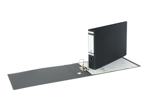 Brevmappar A3 Leitz 80 mm - liggande format svart
