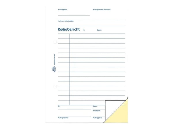Avery Zweckform - Direktørrapport - 50 ark - A5 (148 x 210 mm) - dublett - karbonfri