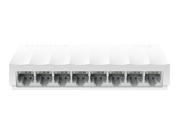 TP-Link LiteWave LS1008 - Switch - ikke-styrt - 8 x 10/100 - stasjonær