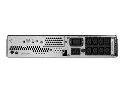 APC Smart-UPS C 3000VA LCD - UPS (kan monteres i rack) - AC 230 V - 2100 watt - 3000 VA - USB - utgangskontakter: 9 - 2U - svart - for P/N: AR4018S...