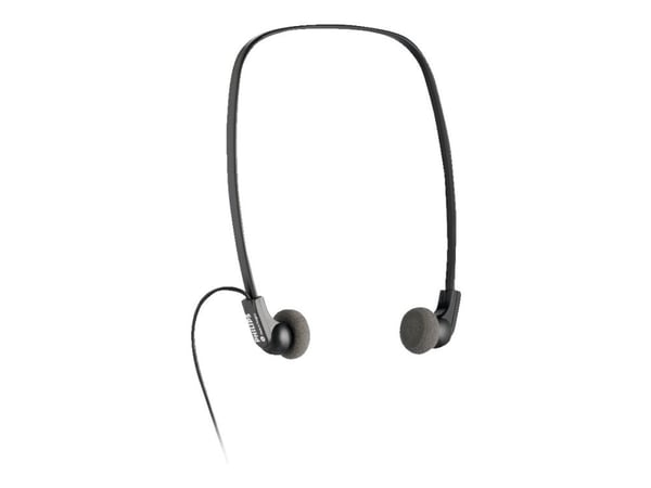 Philips LFH0334 - Hörlurar - under hakan - kabelansluten - 3,5 mm kontakt