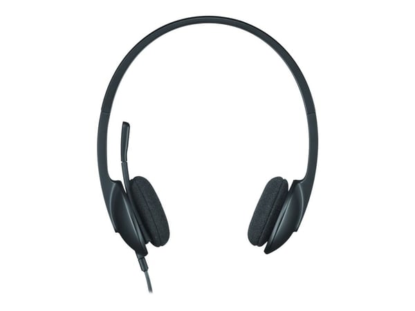 Logitech USB Headset H340 - Headset - på øret - kabling - USB