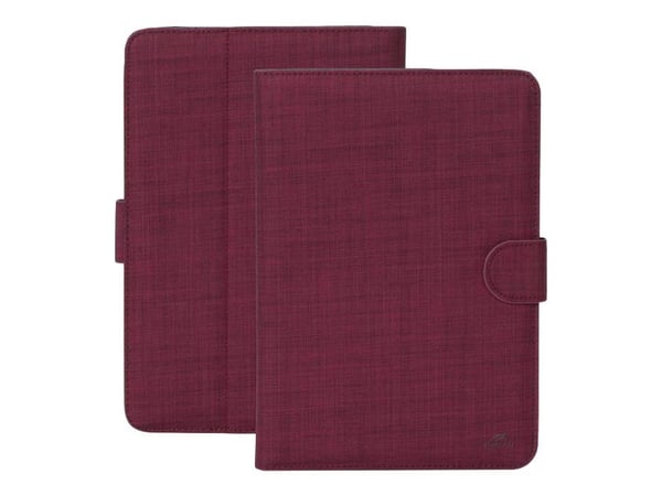 Riva Case Biscayne 3317 Universal - Lommebok for nettbrett - polyester - rød - 10.1"