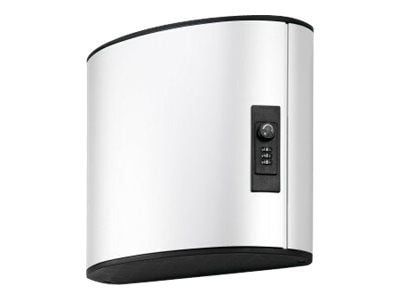 Nøgleskab Durable KEY BOX CODE 18 aluminium med 18 kroge og kodelås 302x118x280 mm