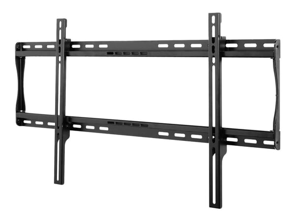 Peerless SmartMount Universal Flat Wall Mount SF660P - Monteringssett (veggplate, brakett) - for flatpanel - svart - skjermstørrelse: 39"-80" - mon...