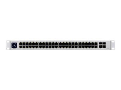 Ubiquiti UniFi USW-48-POE Verkkokytkin Hallittu L2 Gigabit Ethernet (10/100/1000) Power over Ethernet (PoE) 1U ruostumaton teräs