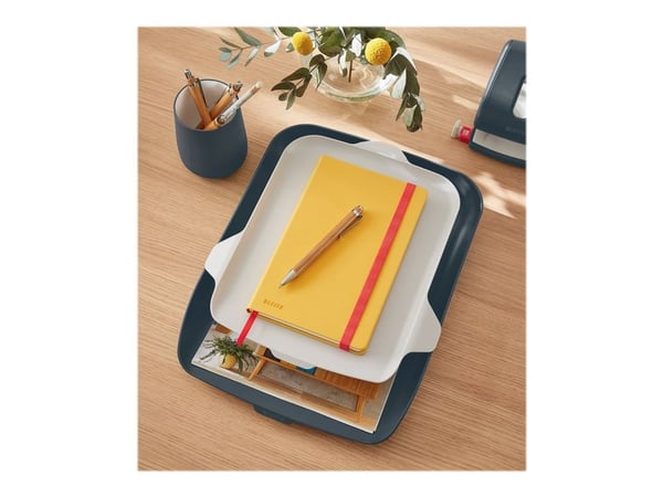 Leitz Cosy - Brevbakke - for A4 (210 x 297 mm), C4 (229 x 324 mm) - fløyelsgrå