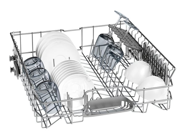Siemens iQ100 SN615X03EE - Oppvaskmaskin - innebygd - Nisje - bredde: 60 cm - dybde: 55 cm - høyde: 81.5 cm - svart