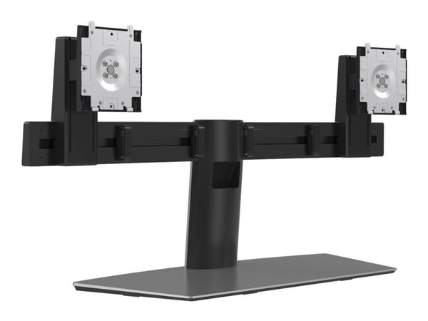 Dell MDS19 Dual Monitor Stand - jalusta - 2 näytölle - näytön koko: 19"-27"