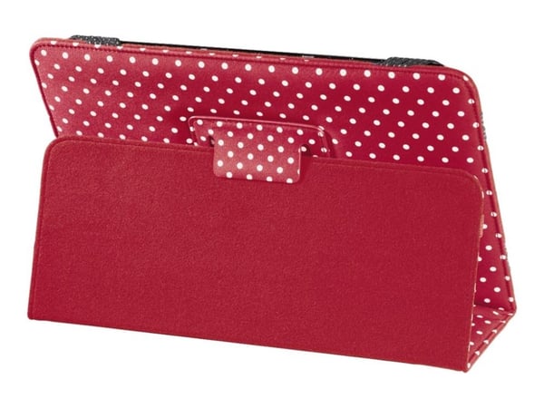 Hama - Lommebok for nettbrett - polyester - rød - 10.1"
