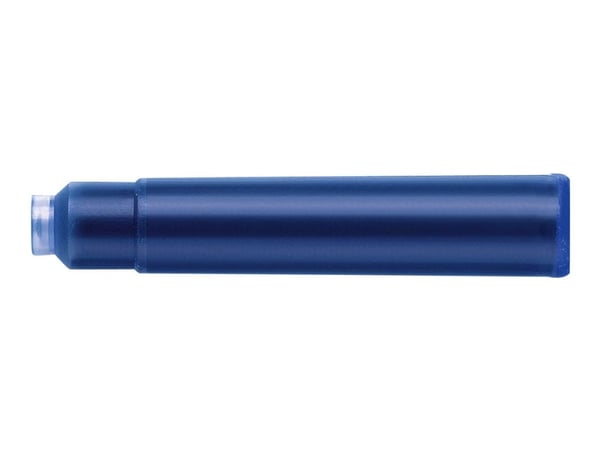 Faber-Castell - Blekkpatron - ikke-permanent - kongelig blått (en pakke 6)