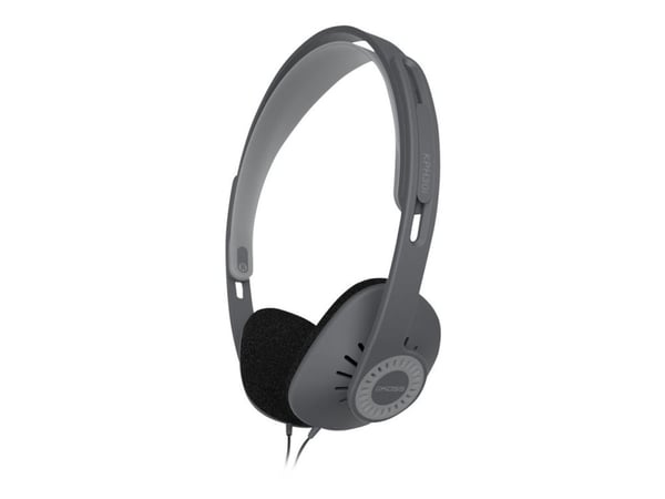 Koss KPH30i - Hodetelefoner med mikrofon - on-ear - kablet - 3,5 mm jakk - svart