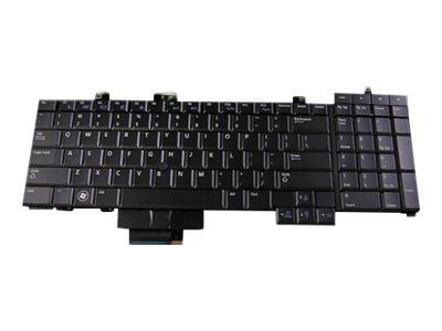 Dell - Tastatur - svart - oppusset - for Precision M6500, M6500 Covet