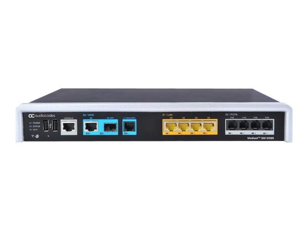 AudioCodes Mediant 500 MSBR - Router - DSL-modem 4-ports-switch - 1GbE, MLPPP, PPP, ATM