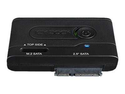 ICY DOCK EZ-adapter MB031U-1SMB - Lagringskontroll - 2,5", M.2 - M.2-kort / SATA 6 Gb/s - USB 3.2 (Gen 1) - sortering