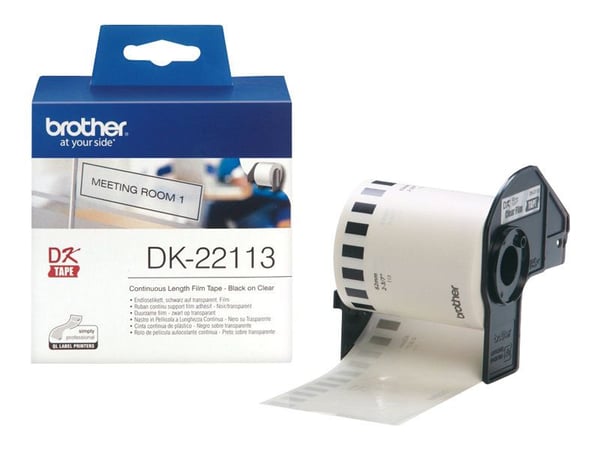 Brother DK-22113 - Blank - Rull (6,2 cm x 15,2 m) film - for Brother QL-1050, QL-500, QL-550, QL-560, QL-570, QL-600, QL-650, QL-710, QL-720, QL-820