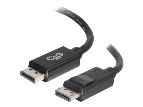 C2G 10ft Ultra High Definition DisplayPort Cable with Latches - 8K DisplayPort Cable - M/M - DisplayPort-kabel - DisplayPort (hann) til DisplayPort...