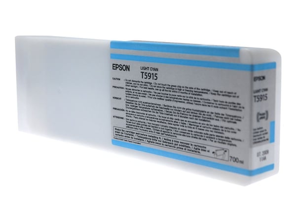 Epson T5915 - 700 ml - lys cyan - original - blekkpatron - for Stylus Pro 11880, Pro 11880 AGFA, Pro 11880 Xerox