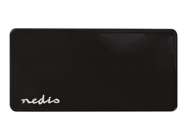 Nedis UHUBU2730BK - Hub - 7 x USB 2.0 - stasjonær
