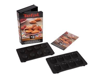 Tefal Snack Collection XA801512 - Mini madeleine-tallerkensæt - til sandwichmaskine/vaffelmaskine - for Colormania Snack Time SW341312, Snack TIME ...