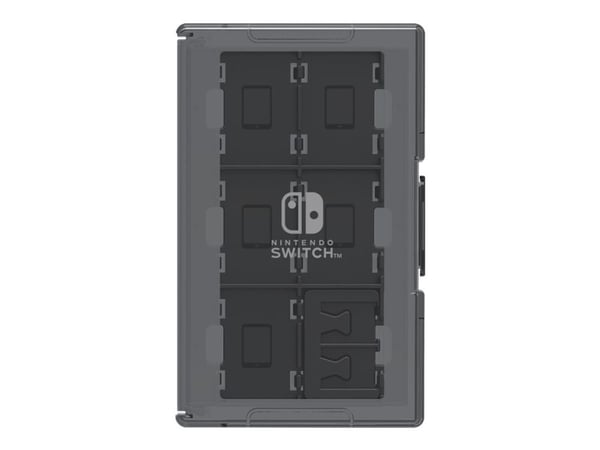 HORI - Eske for spillepatron - 24 spillpatroner - svart - for Nintendo Switch