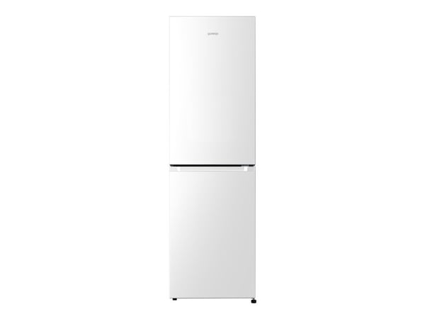 Gorenje Essential NRK418ECW4 - Kylskåp/frys - bottenfrysskåp - bredd: 55 cm - djup: 55.7 cm - höjd: 182.4 cm - 256 liter - Klass E - vit