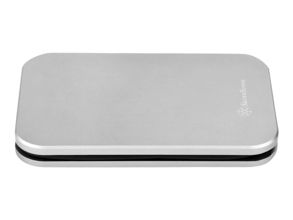SilverStone Mammoth Series MMS02 - Lagringspakke - 2,5" - SATA 6Gb/s - USB 3.1 (Gen 2) - brunsvart