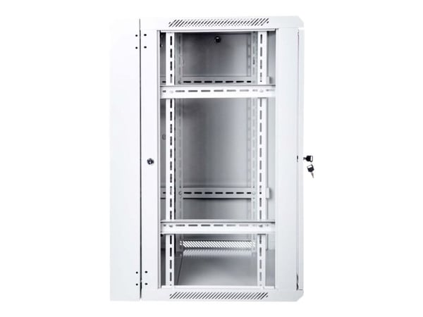 DIGITUS Professional DN-WD19 12U/600 - Skap - veggmonterbar - grå, RAL 7035 - 12U - 19"