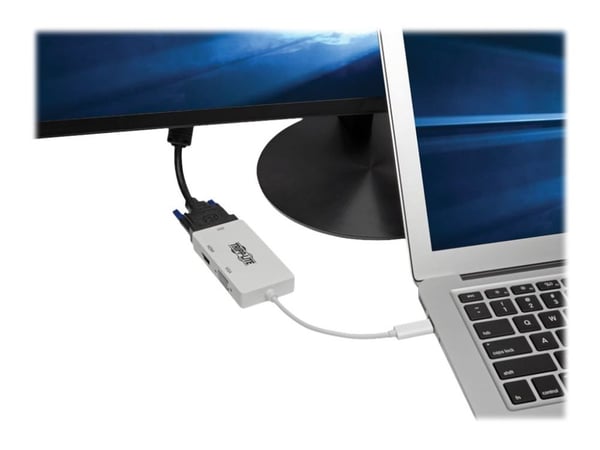 Eaton Tripp Lite Series USB Type-C (USB-C) to HDMI/DVI/VGA All-in-One Converter Adapter, Thunderbolt 3 Compatible, Ultra HD 4K x 2K (3840 x 2160) @...
