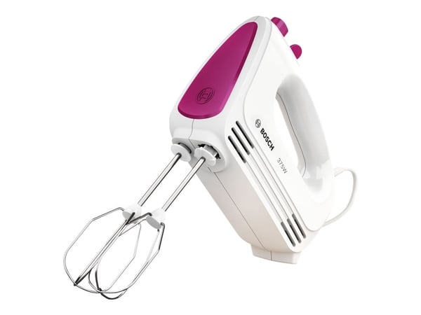 Bosch CleverMixx MFQ2210P - Håndmikser - 375 W - white/wild purple