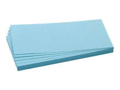 FRANKEN - Moderasjonskort - rektangel - 9.5 x 20.5 cm - lys blå (en pakke 500)
