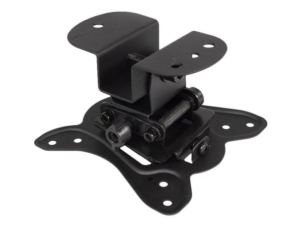 Maclean MC-670 - Monteringssett (spindel) - for TV og skjerm - metall - pulverbelagt svart - skjermstørrelse: 13"-27" - veggmonterbar
