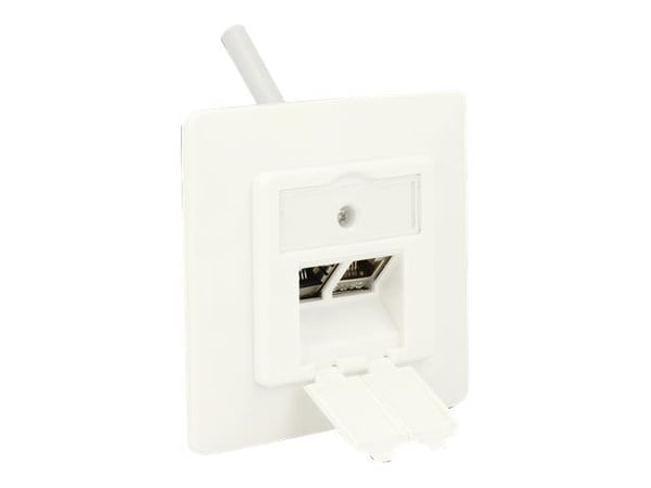 DeLOCK 86219, RJ-45, Valkoinen, 80 mm, 25,7 mm, 80 mm