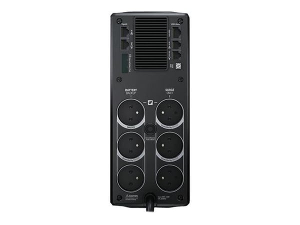 APC Back-UPS Pro 1500 - UPS - AC 230 V - 865 Watt - 1500 VA - USB - utgångskontakter: 6 - Belgien, Frankrike