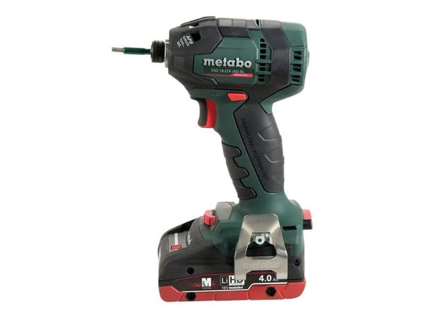 Metabo SSD 18 LTX 200 BL - Støtskiftenøkkel - trådløs - 1/4" sekskantspor - 200 N·m - uten batteri - 18 V - SOLO