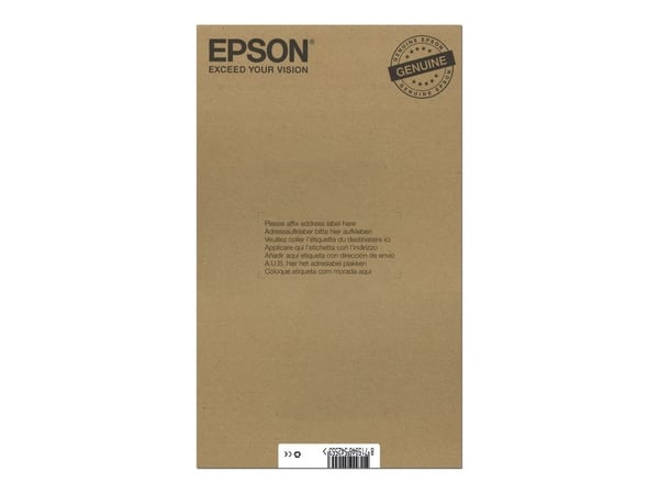 Epson T0807 Easy Mail Packaging - 6 pakker - svart, gul, cyan, magenta, lys magenta, lys cyan - original - eske - blekkpatron - for Stylus Photo P5...