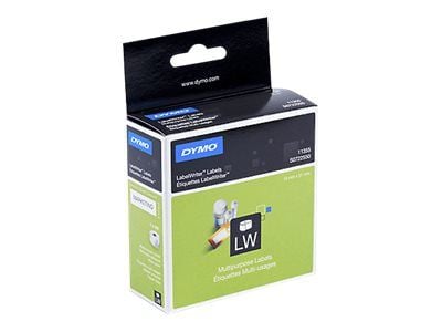 Universaletikett, Dymo LabelWriter, 13 x 25 mm, 1 000 etiketter