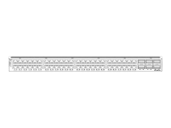 Cisco Nexus 93108TC-EX - Kytkin - Hallittu - 48 x 10GBase-T + 6 x 40 Gigabit / 100 Gigabit QSFP28 - telineeseen asennettava