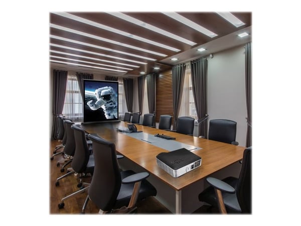ART PT-40 - Projeksjonsskjerm - skrivebord - 40" (102 cm) - 4:3 - Matte White - svart