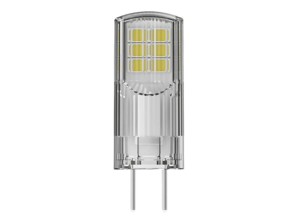 OSRAM PIN - LED-lyspære - form: T14 - klar finish - GY6.35 - 2.6 W (ekvivalent 30 W) - klasse F - varmt hvitt lys - 2700 K