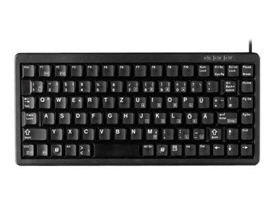 CHERRY Compact-näppäimistö G84-4100 - Näppäimistö - PS/2, USB - UK - lajittelu - lajittelu