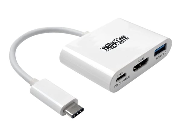 Tripp Lite U444-06N-HU-C, USB 3.2 Gen 1 (3.1 Gen 1) Type-C, Valkoinen, HDMI, USB 3.2 Gen 1 (3.1 Gen 1) Type-A, Vietnam, RoHS, USB