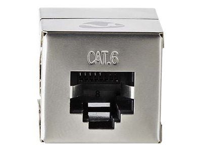 Nedis Cat 6 nettverksadapter | Skjermet | RJ45 (8P8C)-kontakt | RJ45 (8P8C)-kontakt | Rett | metall | Emballasje med vindu