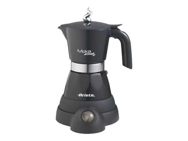 Ariete 1358 Moka Aroma Elettrica - Elektrisk siler - 4 kopper - svart