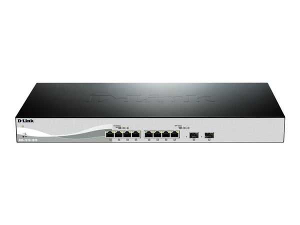 D-Link DXS 1210-10TS - Switch - Styrt - 8 x 10GBase-T + 2 x 10 Gigabit SFP+ - rackmonterbar