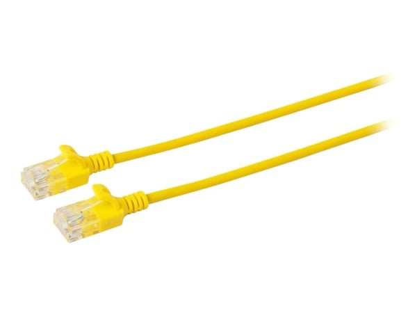 MicroConnect - Nettverkskabel - RJ-45 (hann) til RJ-45 (hann) - 1.5 m - 3.6 mm - UTP - CAT 6a - halogenfri, uten hindringer, flertrådet - gul