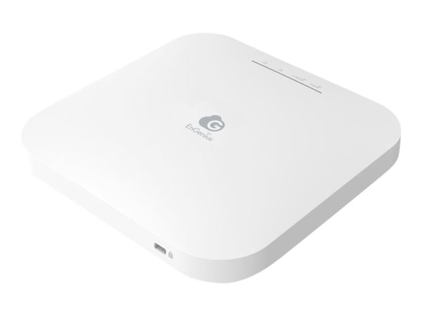 EnGenius ECW220 Cloud Managed AP Innendørs Dual Band 11ax 574+1200Mbps 2T2R GbE PoE.af 3dBi ia, 1200 Mbit/s, 574 Mbit/s, 1200 Mbit/s, 10,200,40, 5,...