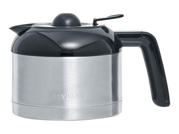 Severin KA 4845, Suodatinkahvinkeitin, 1 L, Jauhettu kahvi, 1000 W, musta, Ruostumaton teräs