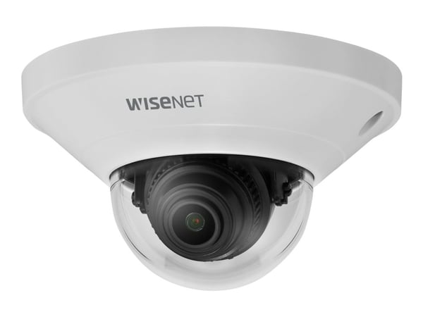 Hanwha Vision WiseNet Q mini QND-8021 - Nettverksovervåkingskamera - kuppel - farge (Dag og natt) - 5 MP - 2592 x 1944 - fastfokal - LAN 10/100 - M...
